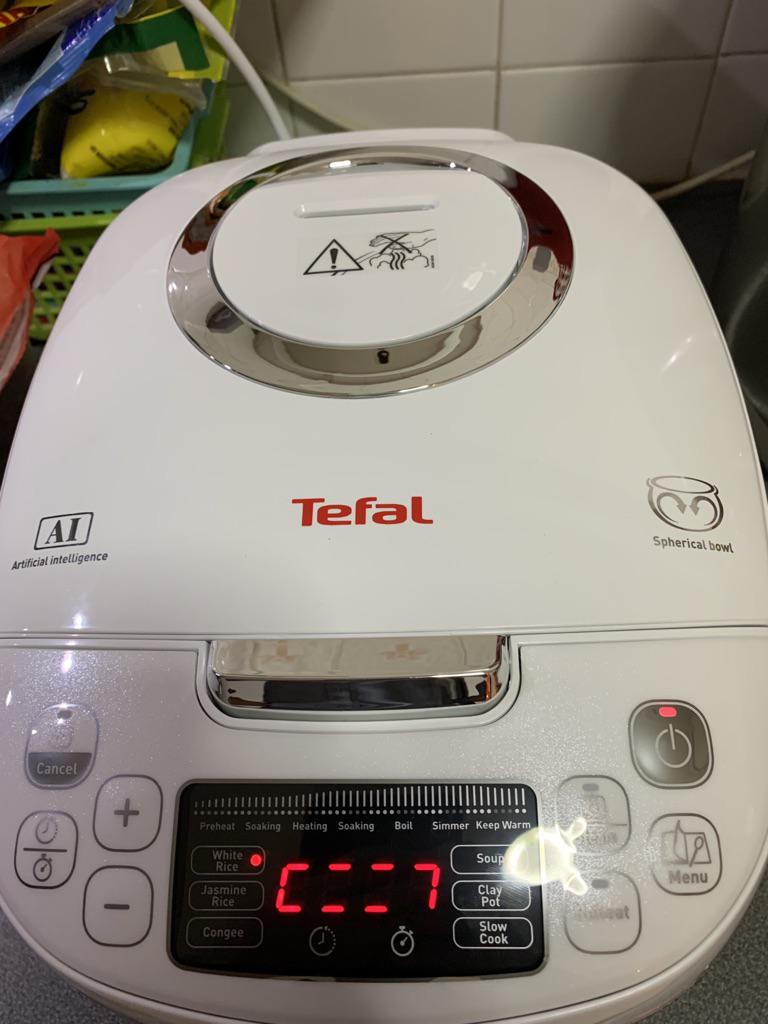 Tefal RK7501 Delirice Compact Rice Cooker | Shopee Singapore