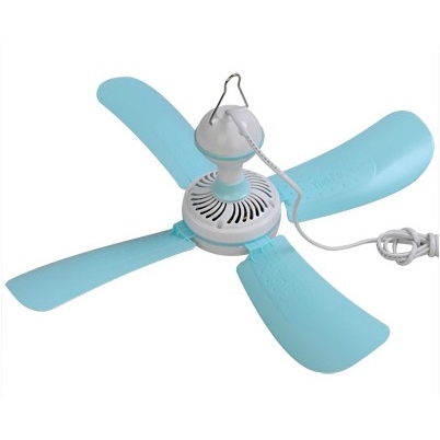 Portable Fan Four Leaf Mosquito Net Small Ceiling Fan Student Dormitory Breeze