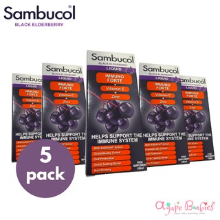 [5-Pk] [Exp: 03/24] Sambucol Immuno Forte (UK Version), 120ml #0
