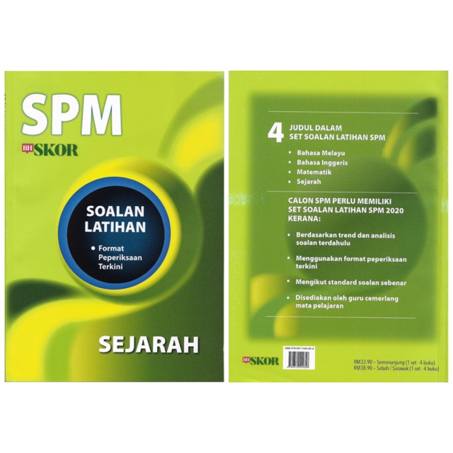 Ready Stock Daily Score Spm Question Training Format History Formats 1 Set Of Bm Bi Matematic History Shopee Singapore