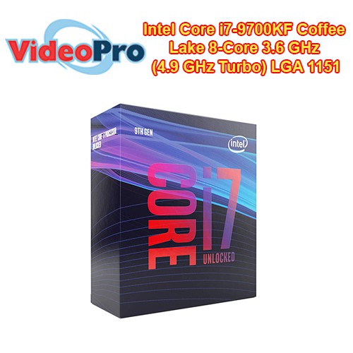 Intel Core I7 9700kf Coffee Lake 8 Core 3 6 Ghz 4 9 Ghz Turbo Lga 1151 Shopee Singapore