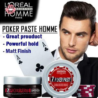 Poker paste __ loreal products