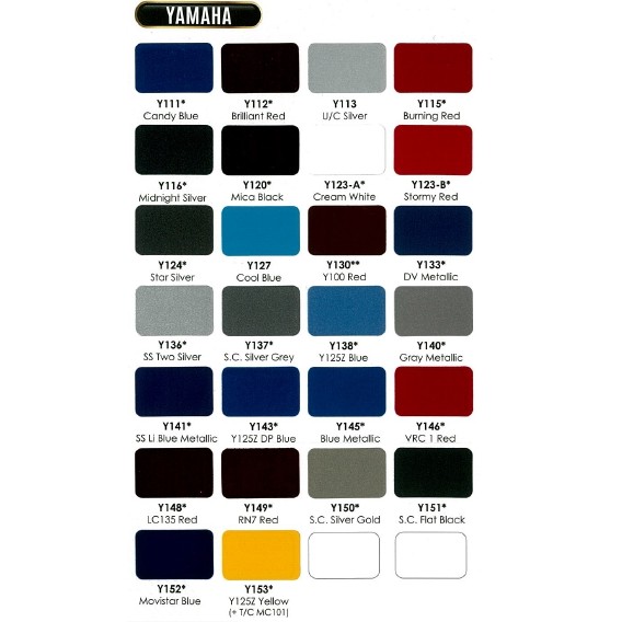 [Motorcycle Series] Anchor aerosol spray paint Yamaha Series Shopee