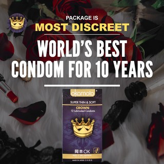 Image of Okamoto Crown 12s Condom, Japan's number 1 condom