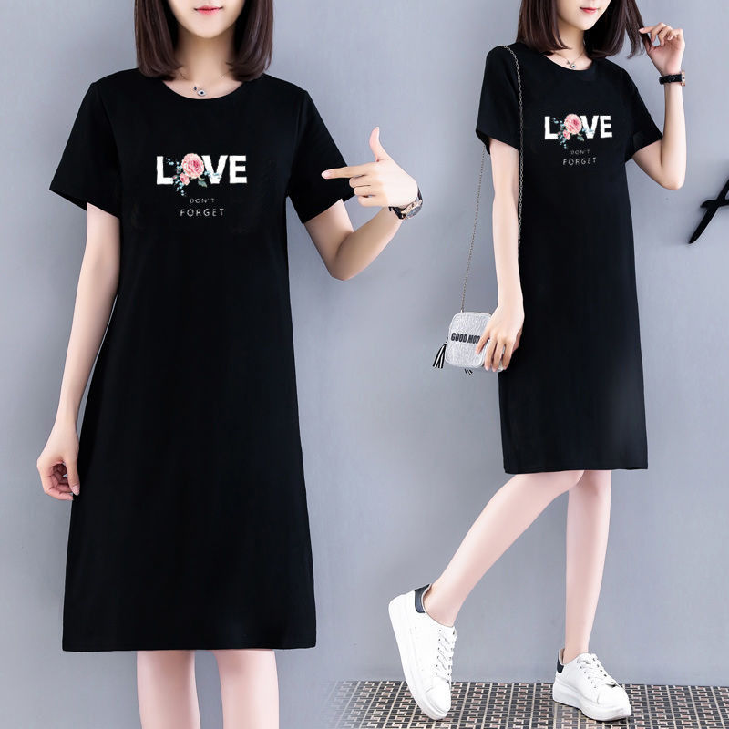 plus size t shirt midi dress