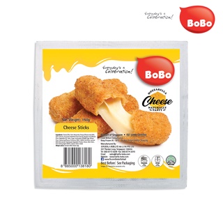 [Twin Pack] BoBo Cheese Sticks/ Cheese Sticks w Garlic & B/Pepper Halal