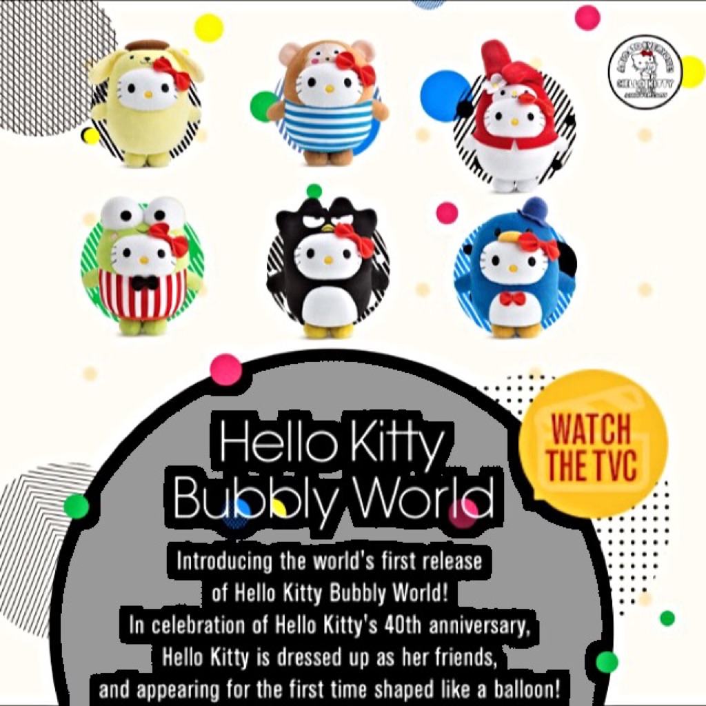 *BNIB Hello Kitty 40th Anniversary Plush Collection | Shopee Singapore