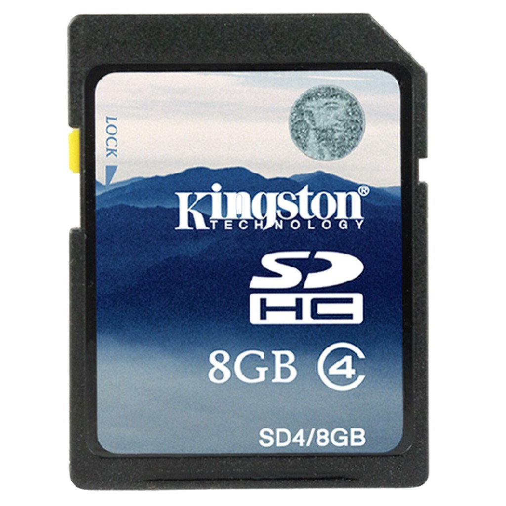 Kingston 4GB/8GB/16GB/32GB SDHC SD C4 Memory Card SD4 for Camera and Camcorder