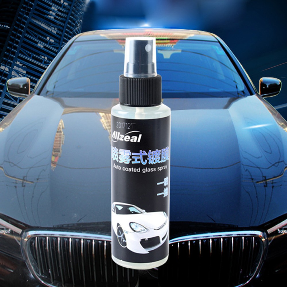 Car Liquid Ceramic Coat Super Hydrophobic Glass Coating Car Polish Glass 100ml Lotinper Lazada Singapore