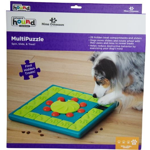 2-3 Smart Paws Level Interactive Pet Puzzle Toys,Dog Treat Dispenser,IQ Training Dog Games 
