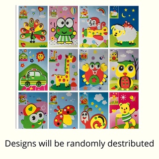 (SG Local Stock) 3D EVA Foam Art Sticker/Birthday Gift/Children's Day Gift/Christmas Gift #4