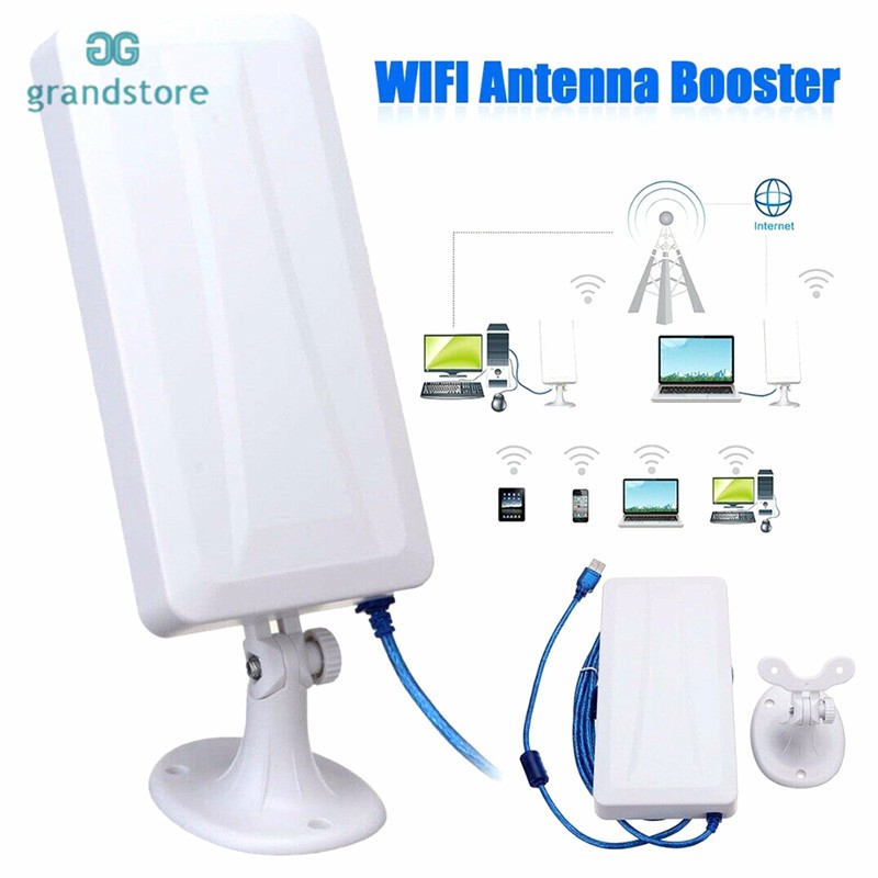 Wifi Repeater Wireless Signal Booster Extender Network Router Antenna Long Range Home Network Connectivity Equipment Computers Tablets Network Hardware