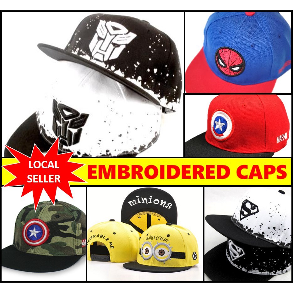 personalised caps for children