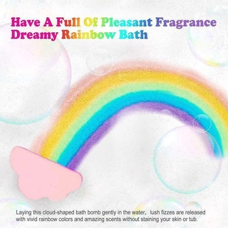 rever rainbow bath bomb