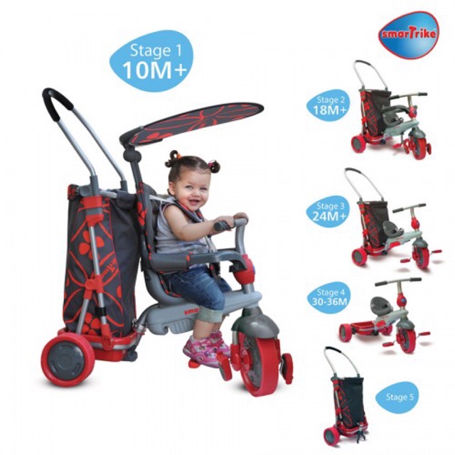 smart trike parent steering