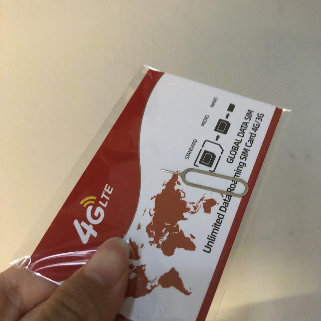 Malaysia sim card unlimited data 110 Days 3GB Support eSIM Thailand