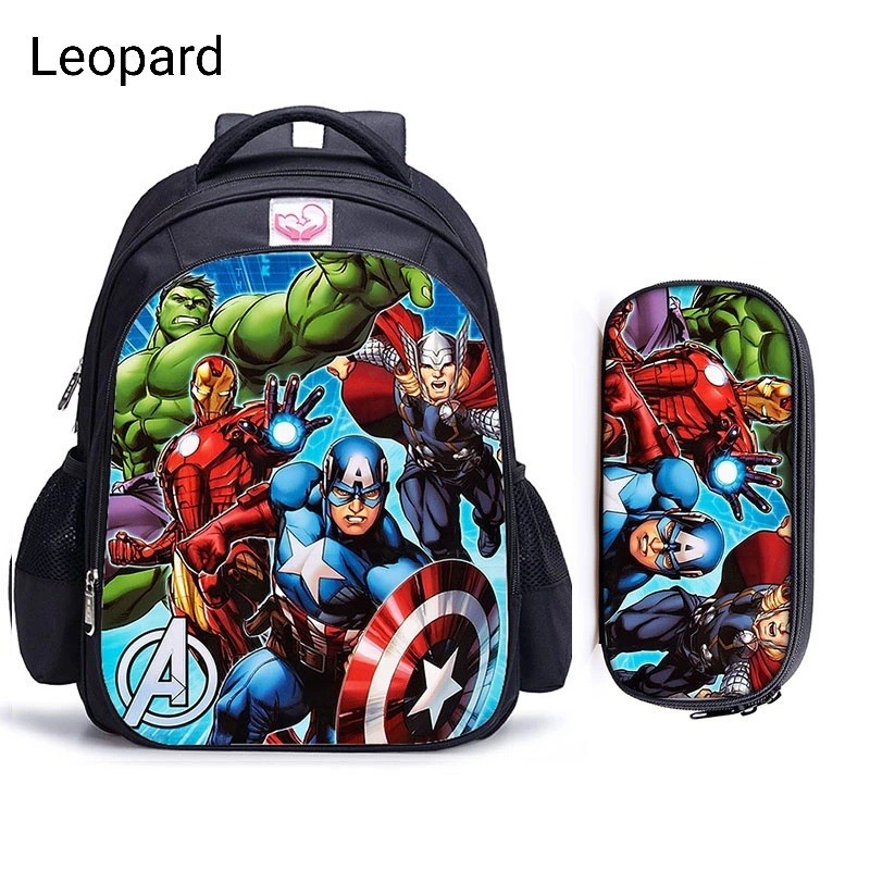 Hulk Marvel Avengers Rucksack Kinder Kindergarten Captain America Iron- Man 