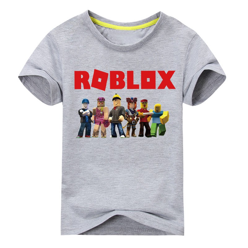 2019 Summer Children Boy S Girls Tops Roblox Boy T Shirt Cotton T Shirts In Boys Shopee Singapore - roblox yoshi shirt