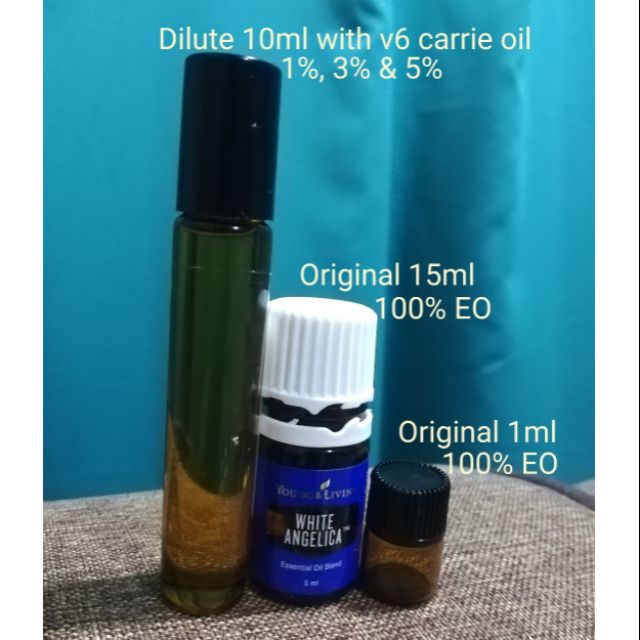 Essential Oil Young Living White Angelica Pre Dilute 10ml Li Shopee Singapore