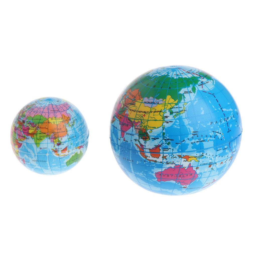 Squeeze Antistress Stress Relief World Map Ball Planet Earth