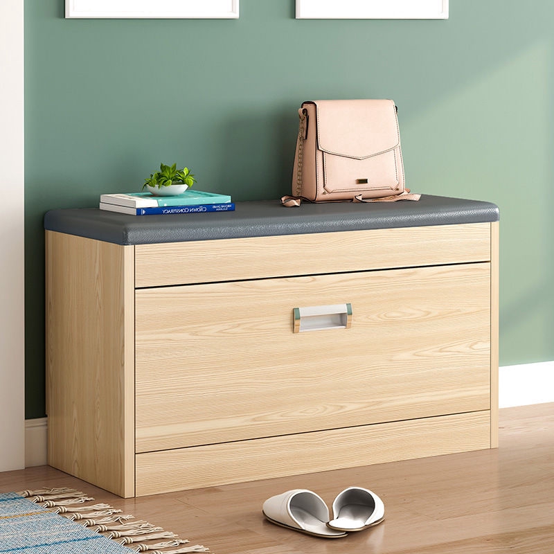 Change Storage Bench Chair Combination with Door Shoe Rack Multi