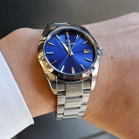 BNIB Grand Seiko Heritage Collection Quartz 9F 37mm SBGX265 Blue Dial Made  in Japan Stainless Steel Men Watch | Shopee Singapore