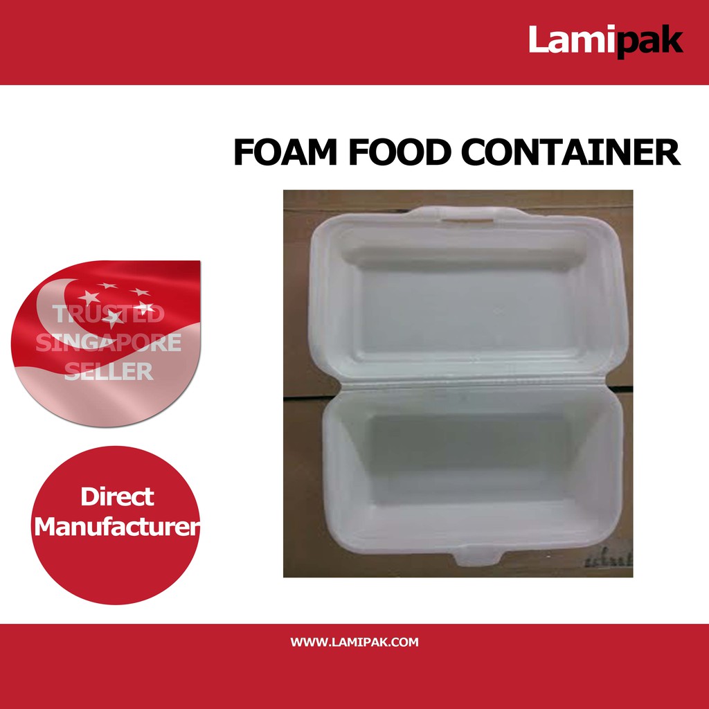 Foam Box Food Container Local Seller Shopee Singapore