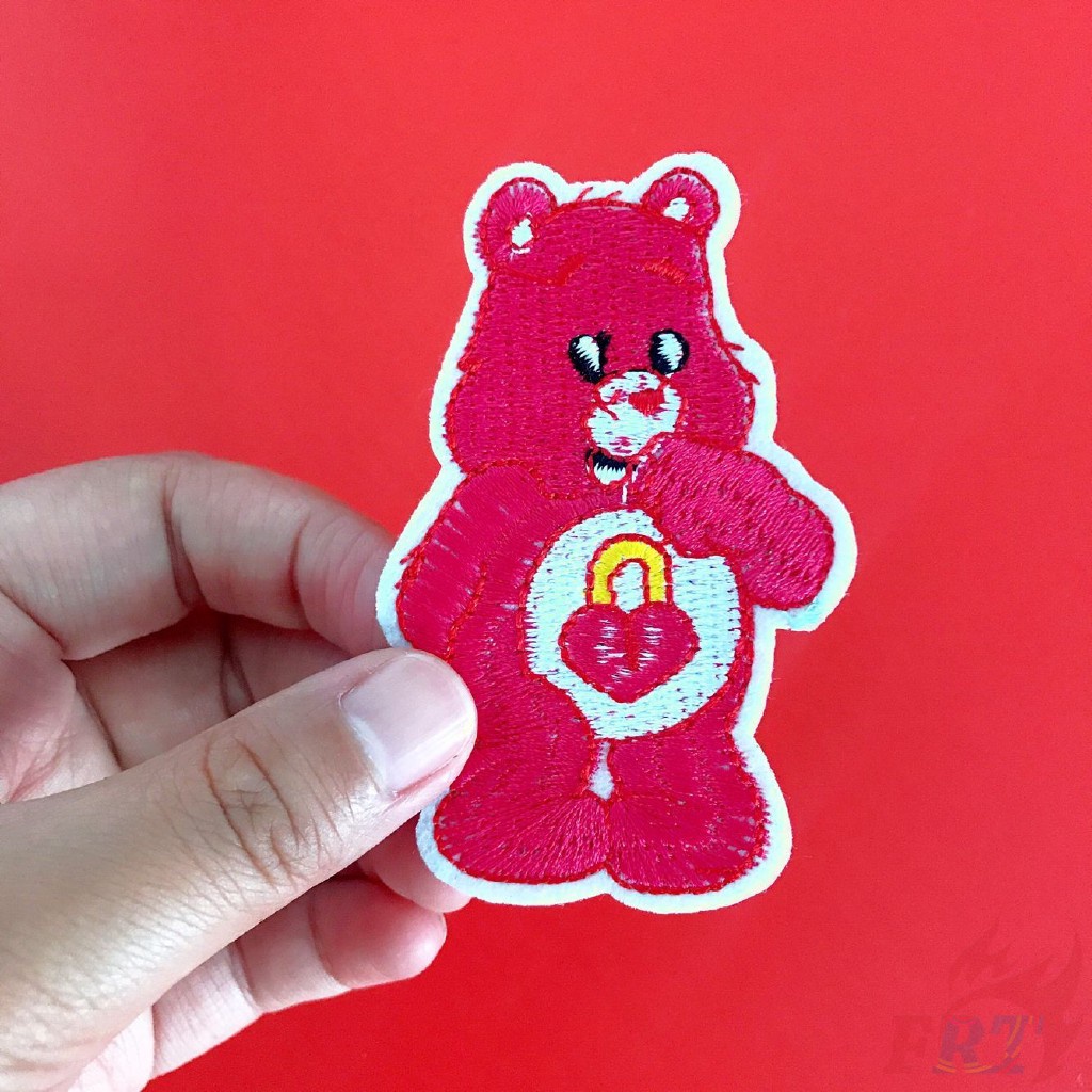 Care Bears Smiling Yellow Sun Funshine Bear Patch Iron Sew On Embroidered Badge 