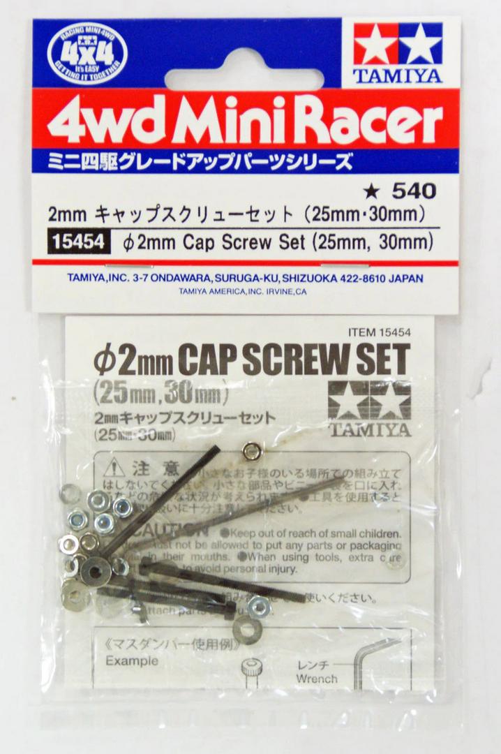 Tamiya 15454 2mm Screw Cap Set (25mm, 30mm) | Shopee Singapore