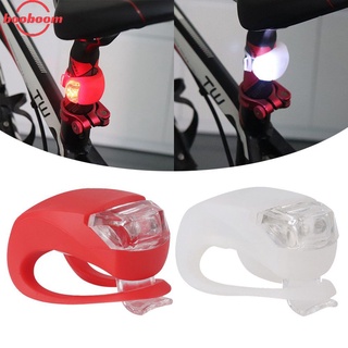 Quality Waterproof Silicone Frog Front/Rear LED Warning Light Bike Flash Lamp for Night Cycling Bike Light 
