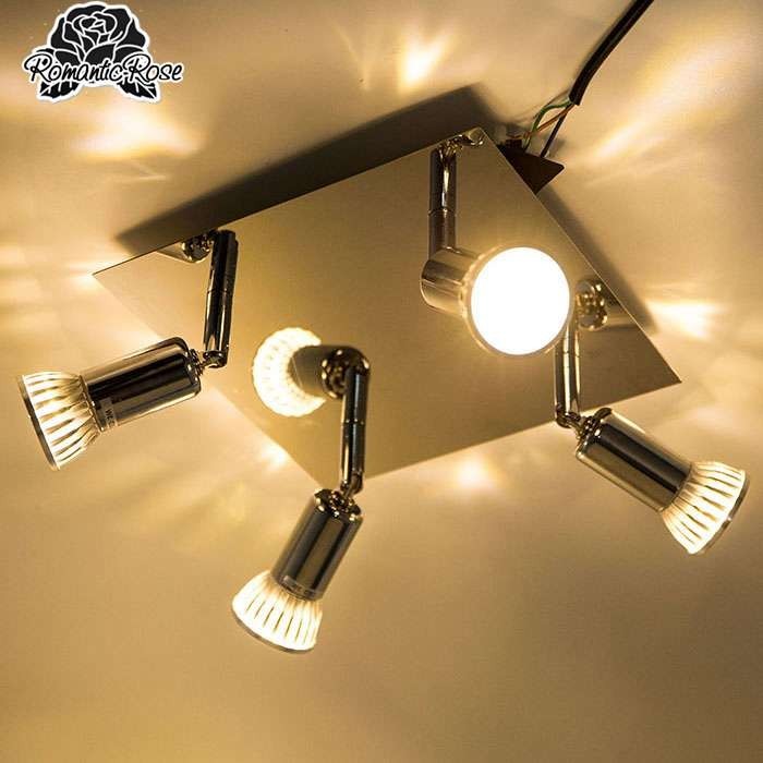 Rro Modern 4 Way Adjustable Led Ceiling Spotlight Kitchen Lights