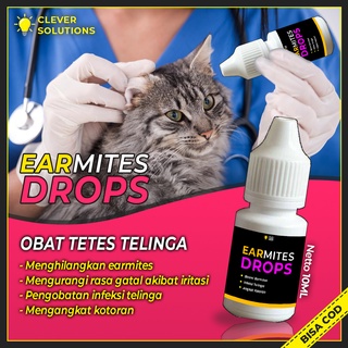 Cat EARMITES EARMITES Lice DROPS EARMITES DROPS Infection Itching Irritation by Clever Solutions Vet Pet Otic Olive Care Koinami Babah Cat House