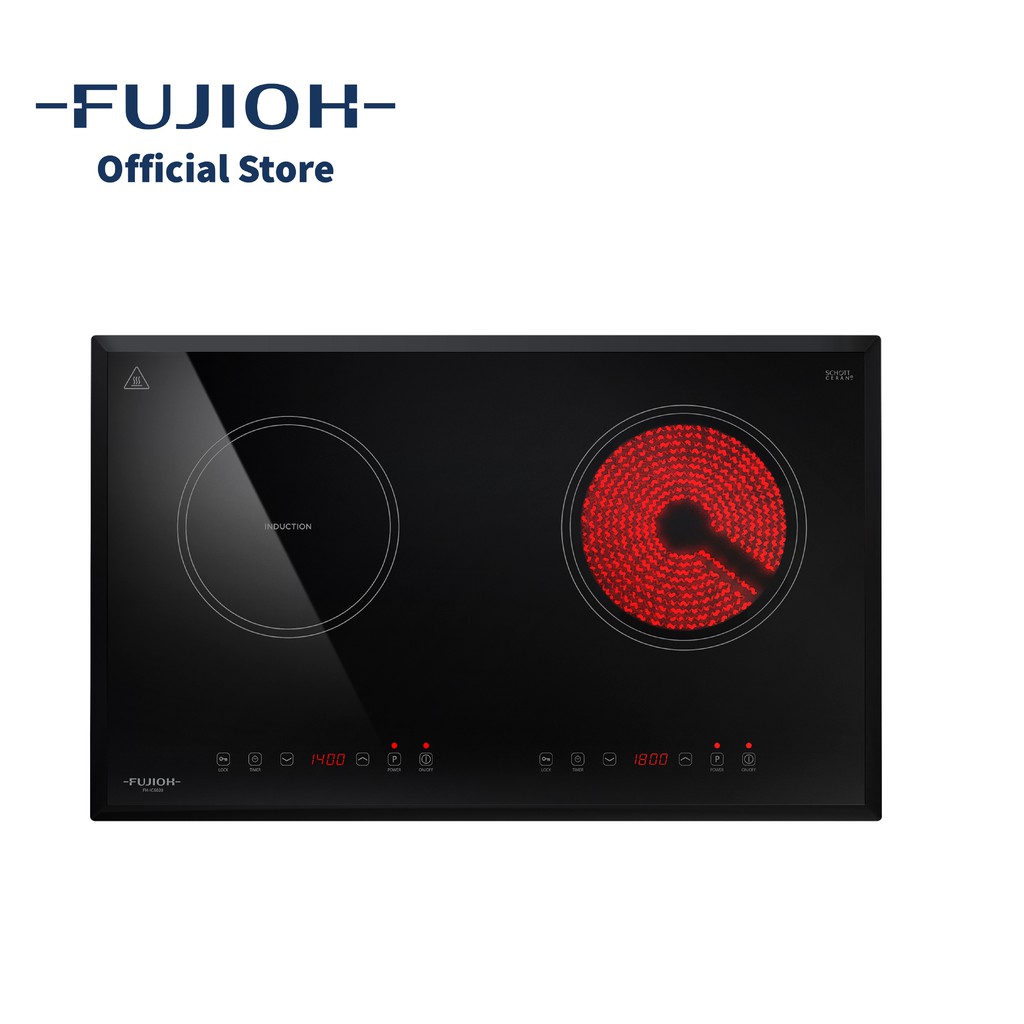 FUJIOH FHIC6020 Induction & Ceramic Hybrid Hob Shopee Singapore