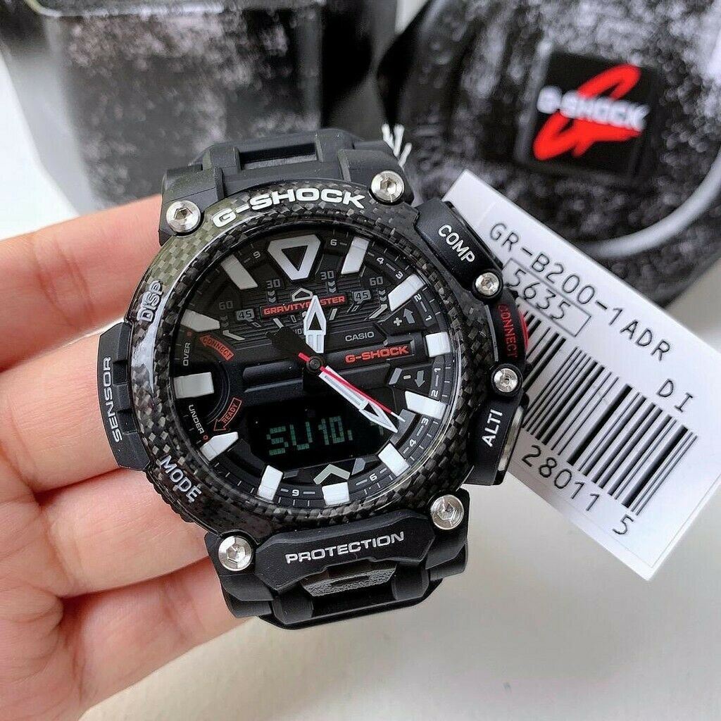 Casio G-Shock GR-B200-1A GravityMaster In The Sky Mobile Link Bluetooth Watch