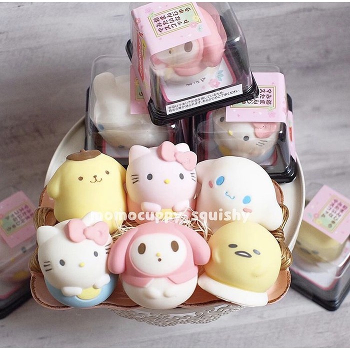 Squishy licensed Japanese sweet mochi 