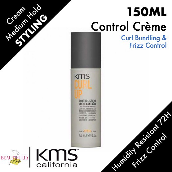 Kms California Curl Up Control Creme 150ml Shopee Singapore