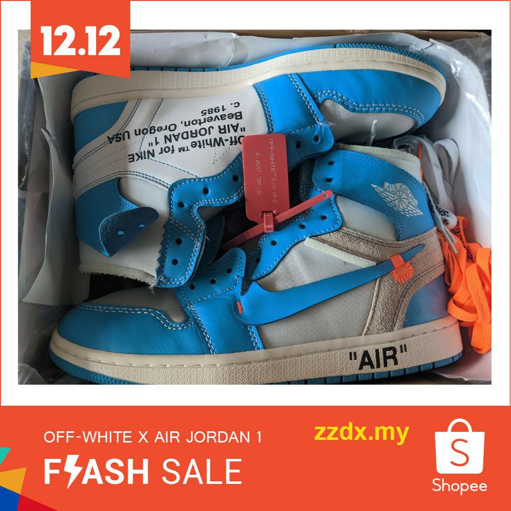 aj1 off white blue