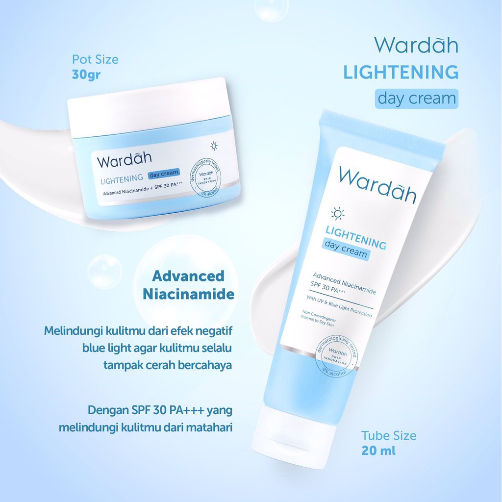 wardah brightening day cream