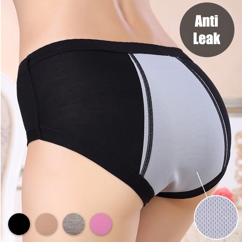 [5pcs Bundle] AntiLeak Sanitary Menstrual Underwear with Extra Large