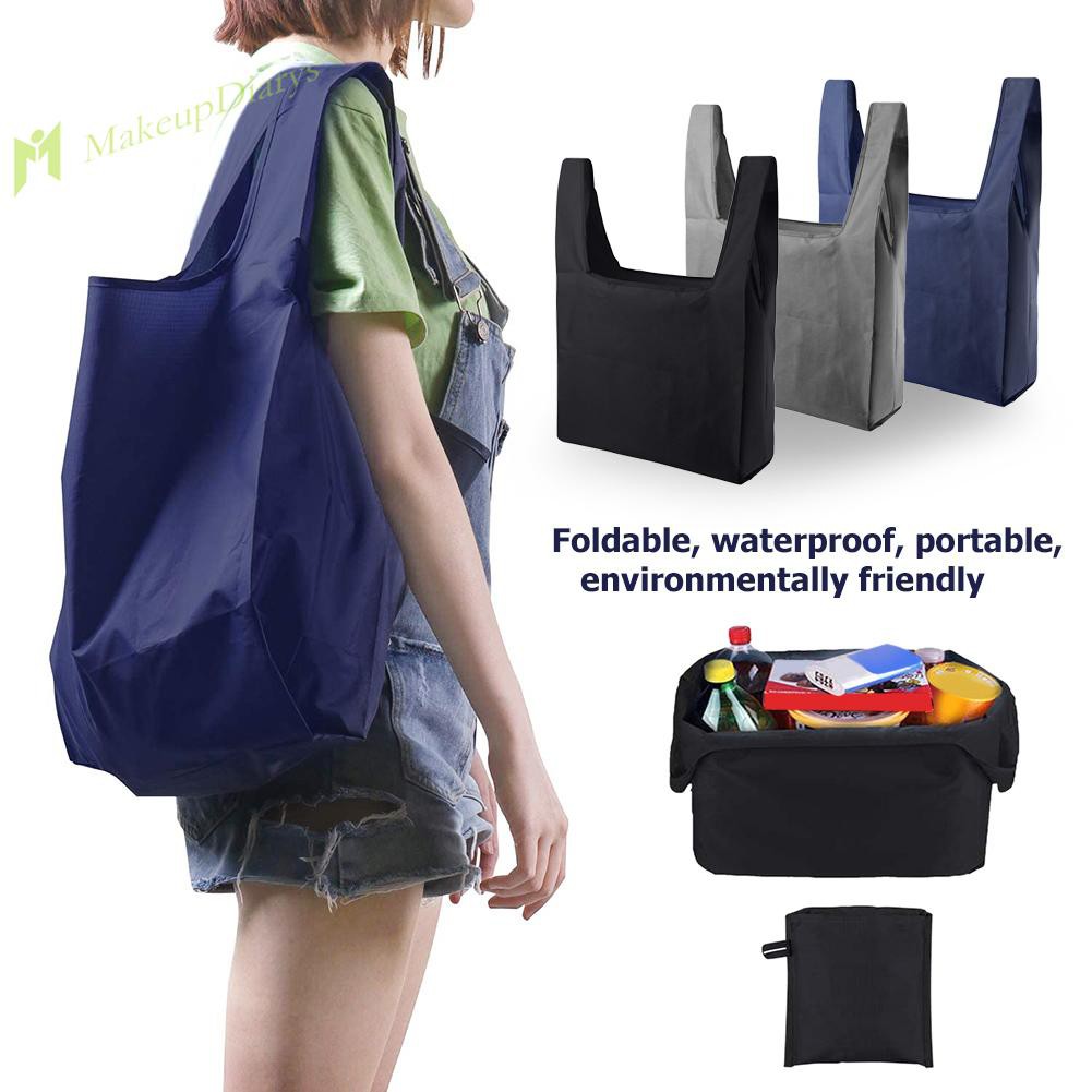 Foldable Shopping Bag Large Grocery Shopping Totes Portable Reusable ...