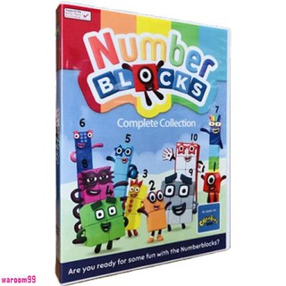 Numberblocks Numbers Number Blocks 1-5 Seasons Animation Movie DVD Disc ...