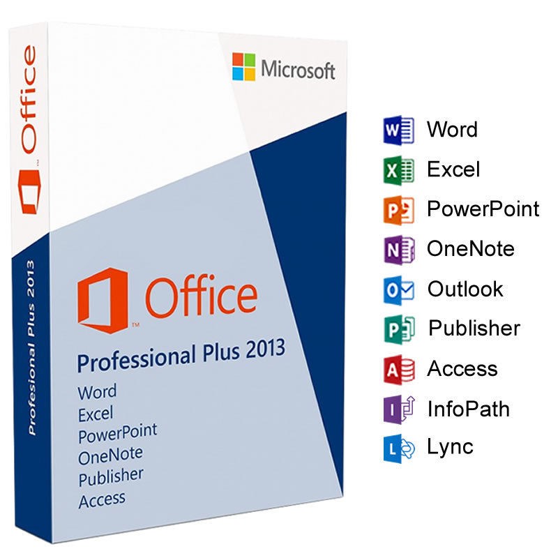 Genuine Office 2013 Key Professional Plus Lifetime