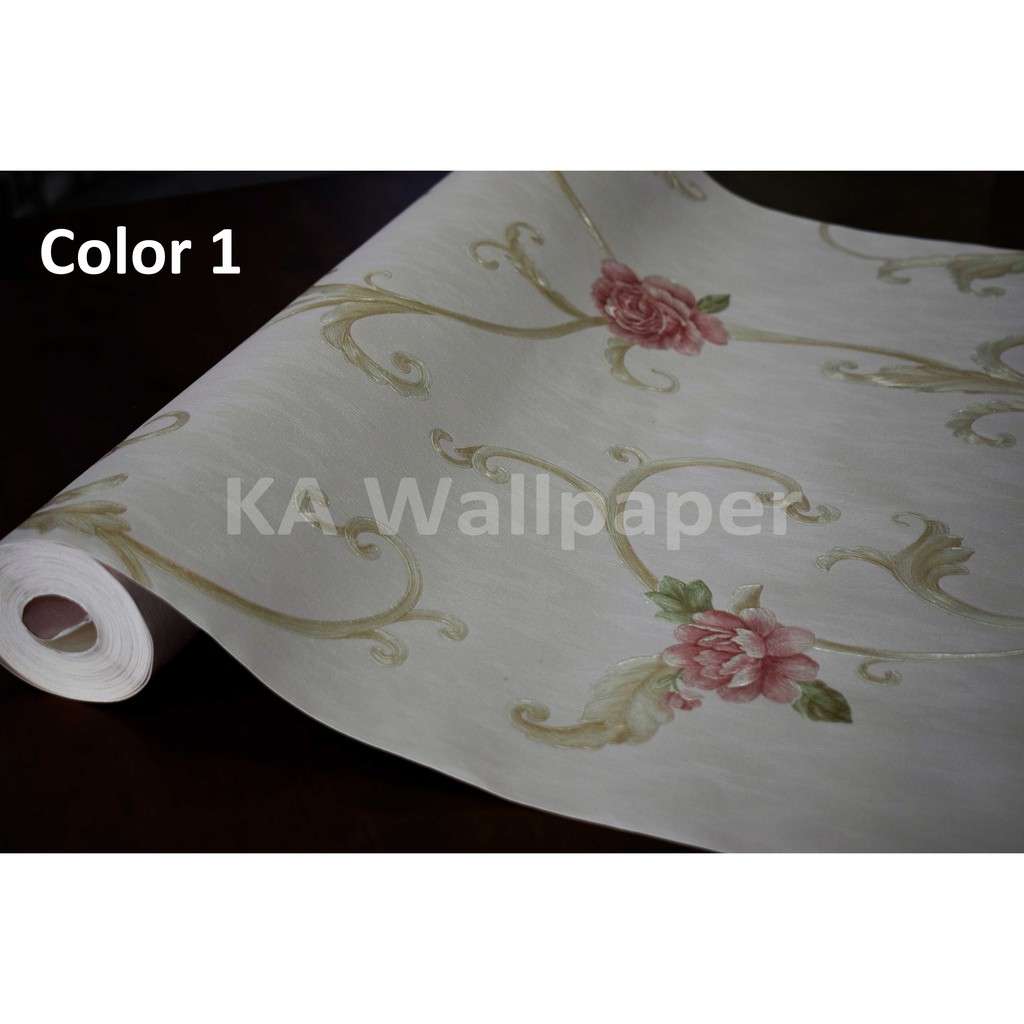 Wallpaper kertas dinding 10 meters long easy to install with 