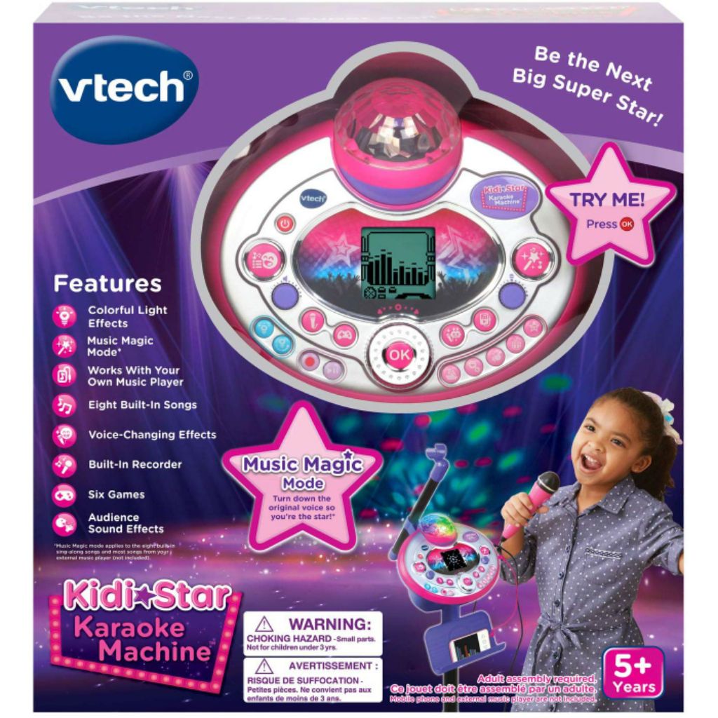 vtech kidi star karaoke machine