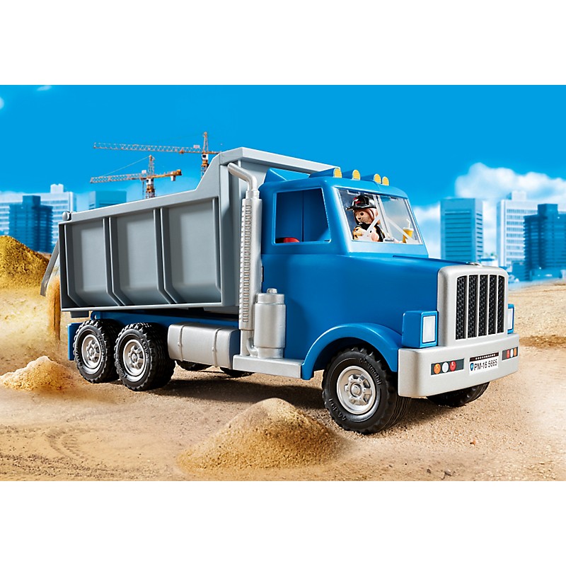 playmobil trash truck