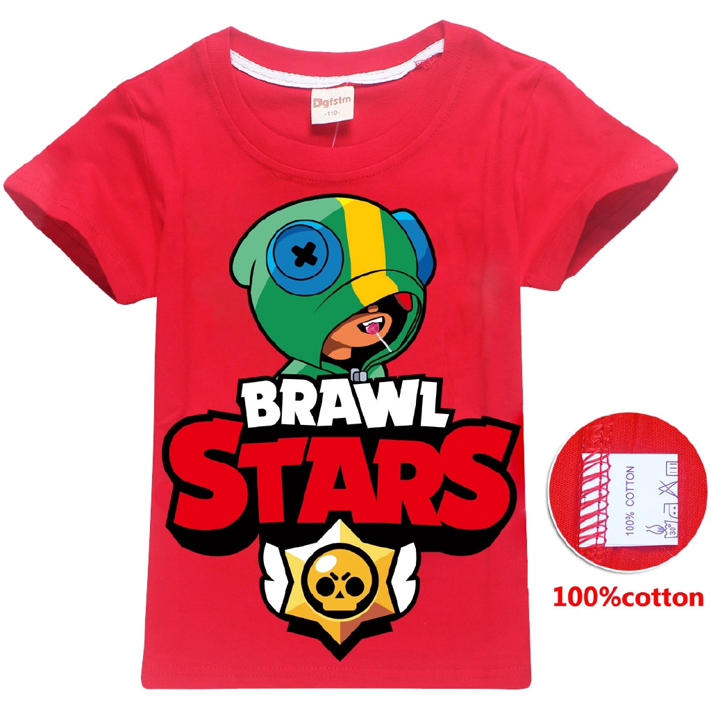 Dear Baby Tngstore Brawl Stars Supercell Short Sleeve T Shirt Top Boy Girl Shopee Singapore - tngstore t shirt roblox top short sleeve boy girl