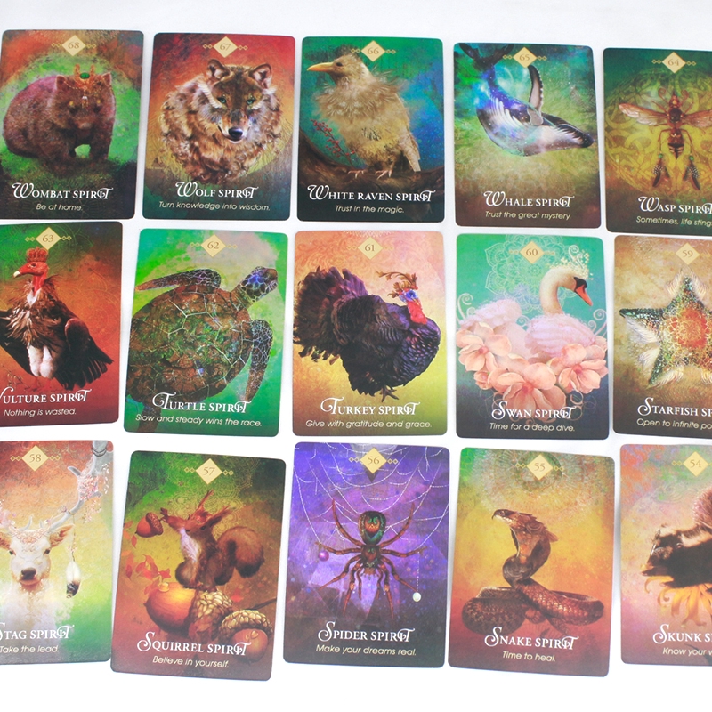 Buy Oracle Of Visions Cards Tarot Deck 52 Cards With Pdf Guidebook ...