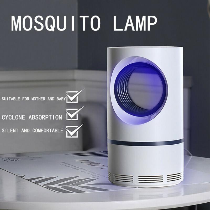 USB LED Light Electric Insect Killer Fly Bug Mosquito Trap Lamp Pest Catcher