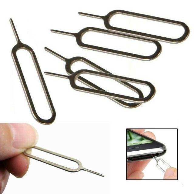 100PCS Sim Card Remover Tray Open Sim Card Eject Tool Sim Pin Key