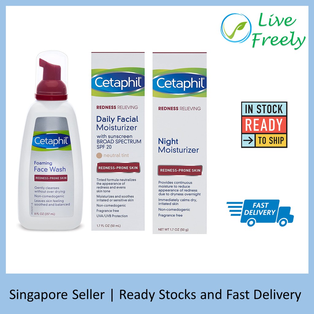 cetaphil redness foaming wash